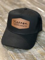 1934 Leather Patch Birthday Hat